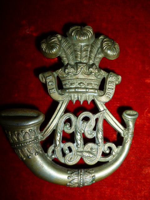 Ceylon Light Infantry Helmet Plate, circa 1890